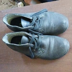 Kuru Ankle Boots Womens 7.5 Gray Leather Chukka Booties